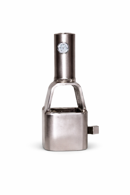 Gate Ext Stem Bottom Socket w/ 1" Pipe Stub, Bolt, Nut, Screw