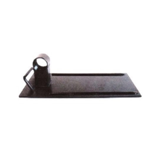 Fire hydrant hose anchor base mounted plate