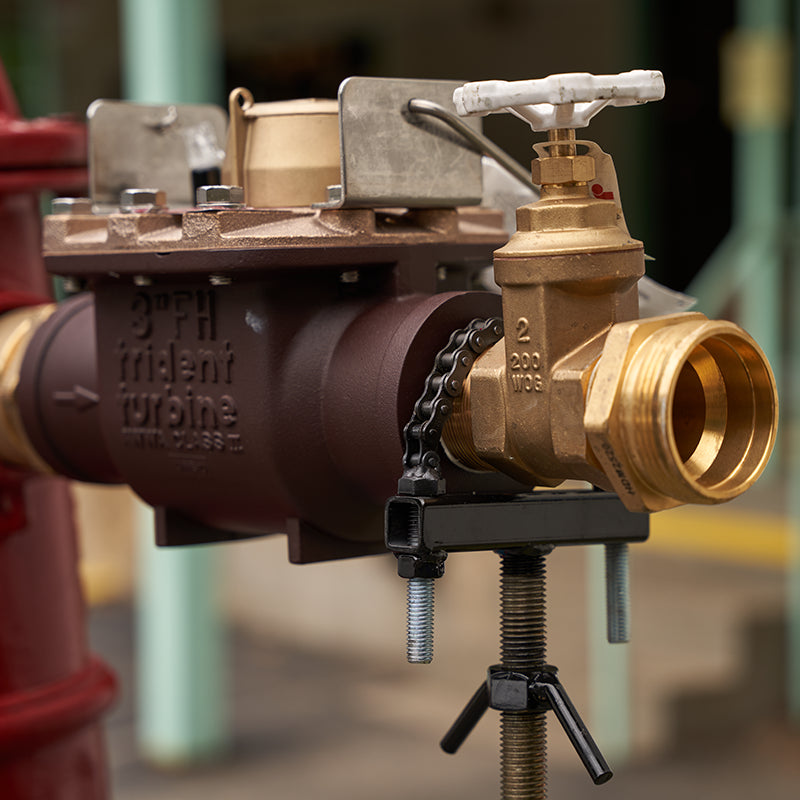 Hydrant Meter Stand – Adjustable 14”–28” Water Meter Support